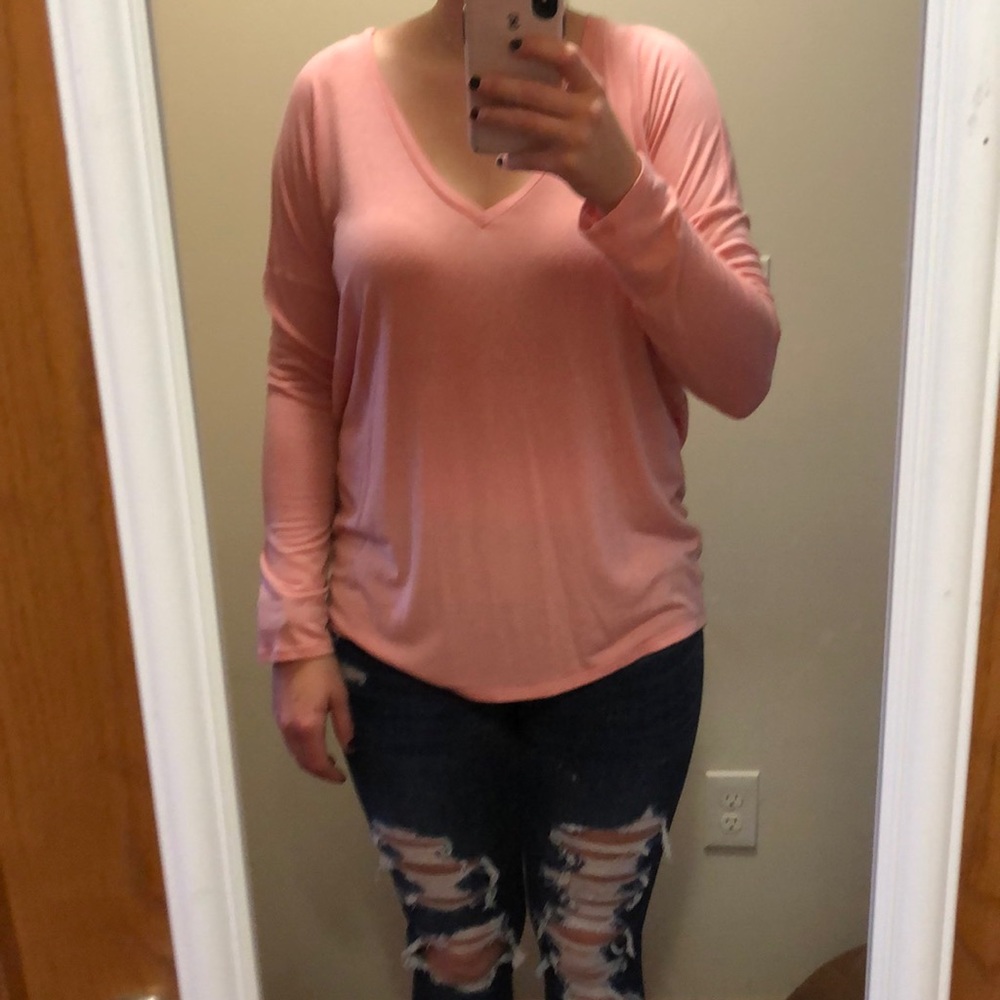 Pink express top